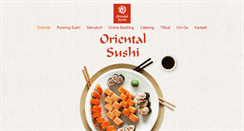 Desktop Screenshot of orientalsushi.dk